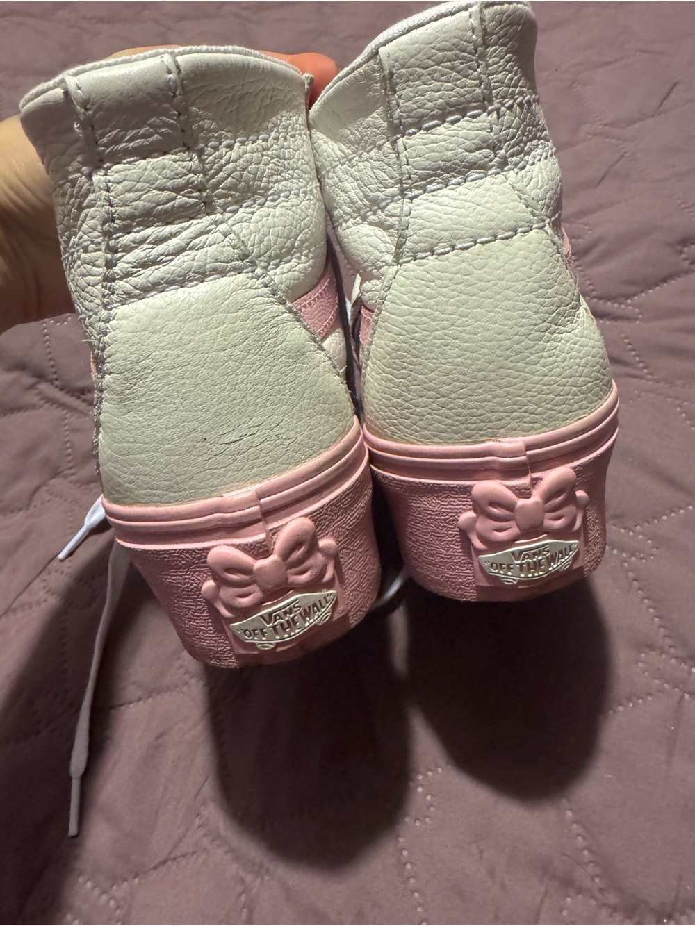 Womens 5.5 Vans Barbie Limited Edition Platform High Tops - Picture 4 of 6